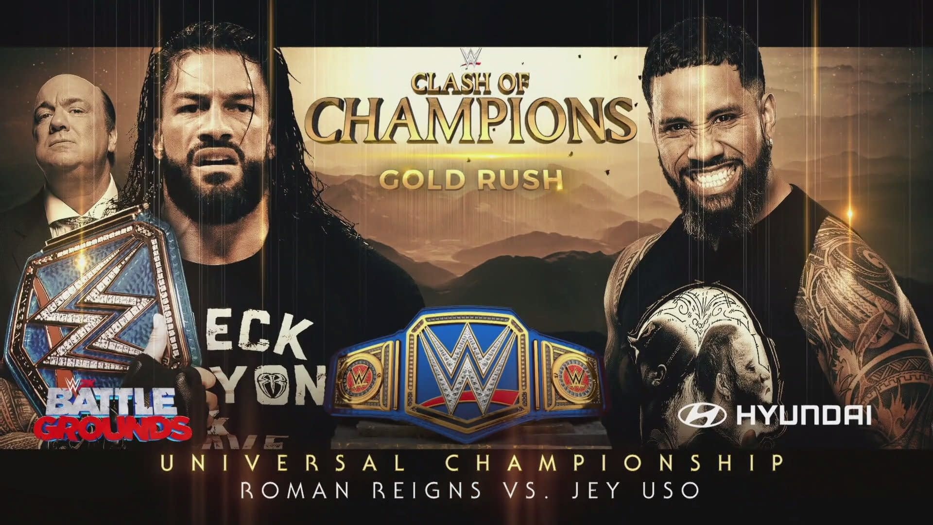 WWE Clash of Champions Roman Reigns Does It For His Family
