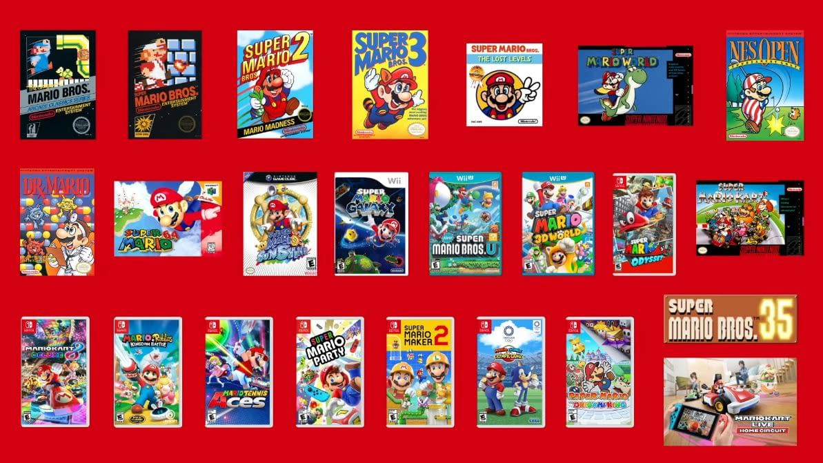 mario 35th anniversary games release date