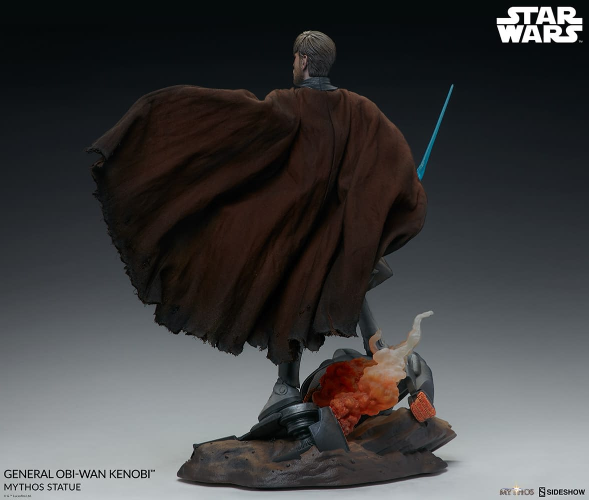 obi wan mythos statue