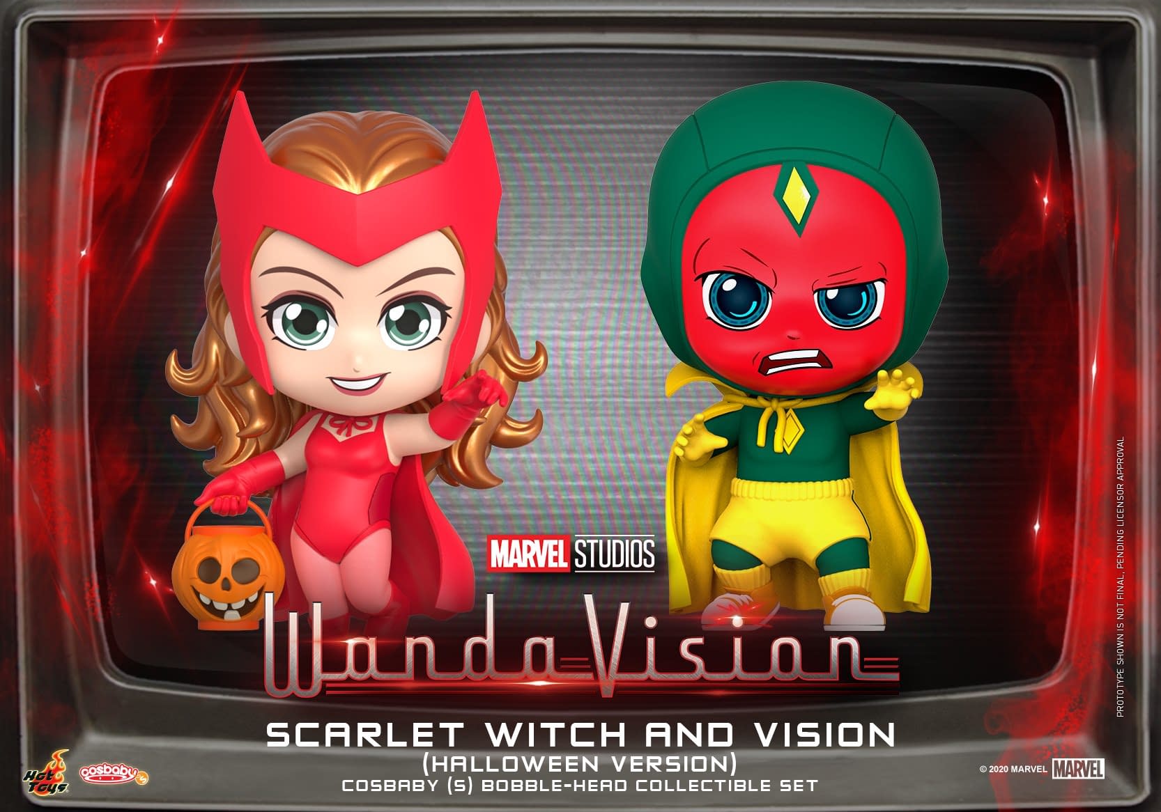 WandaVision Take on Halloween with New Hot Toys Set