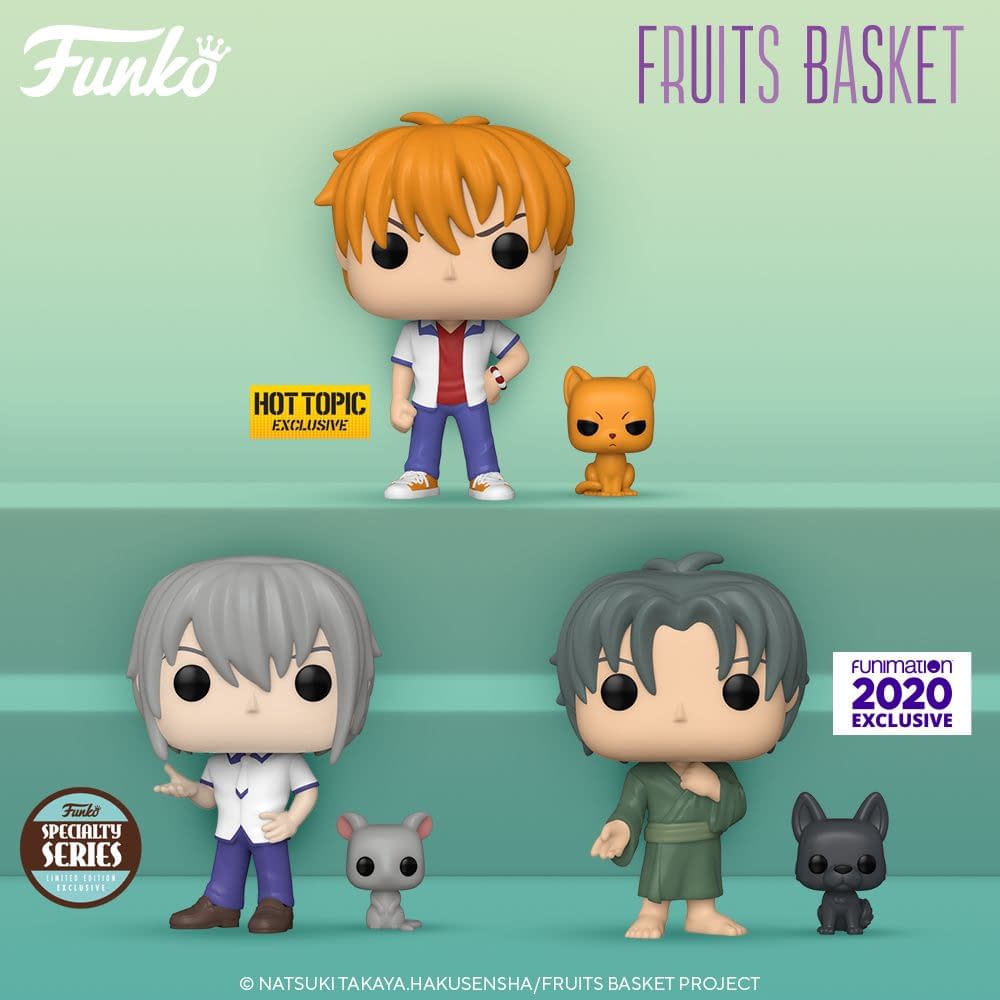 Funko Announced New Pops for the Hit Anime Series Fruits Basket