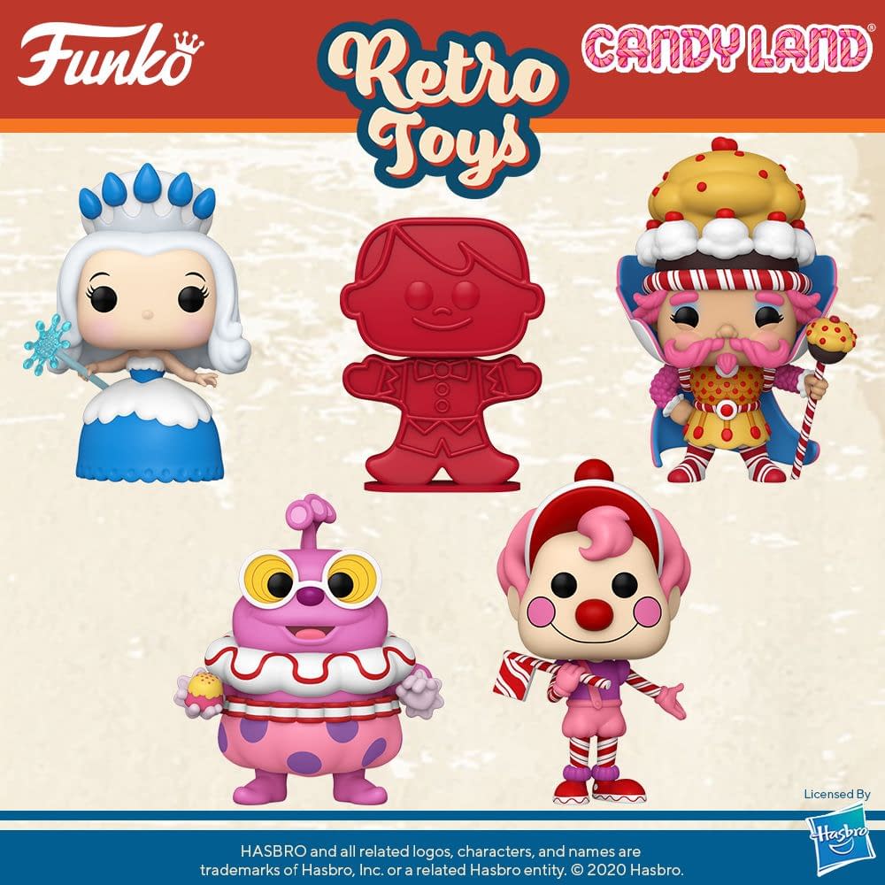 candy land board characters