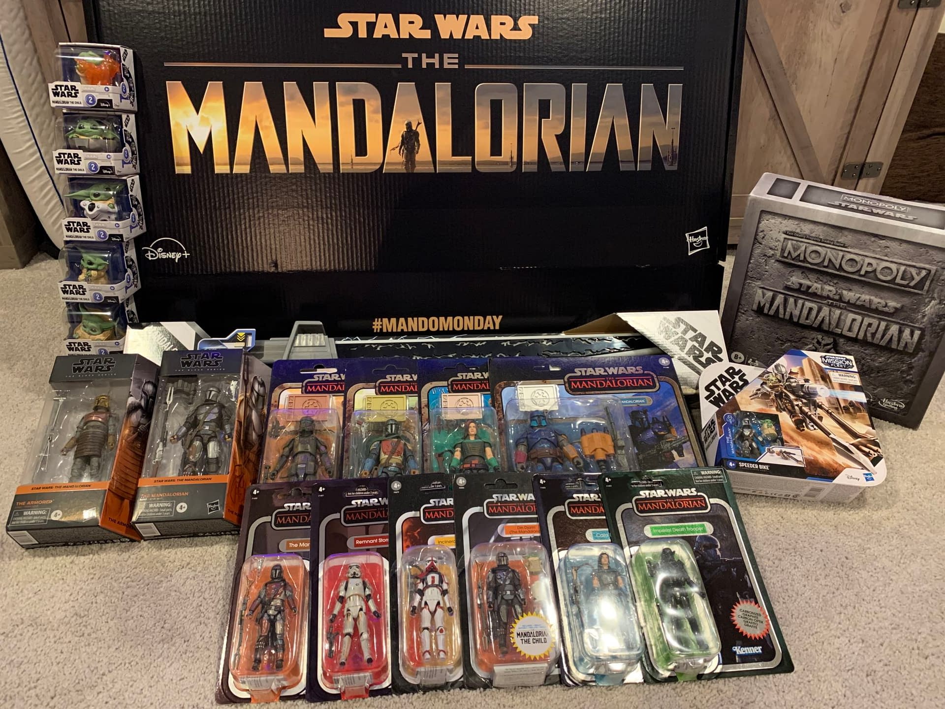 Hasbro Sent Us A Big Box Of Mandalorian 