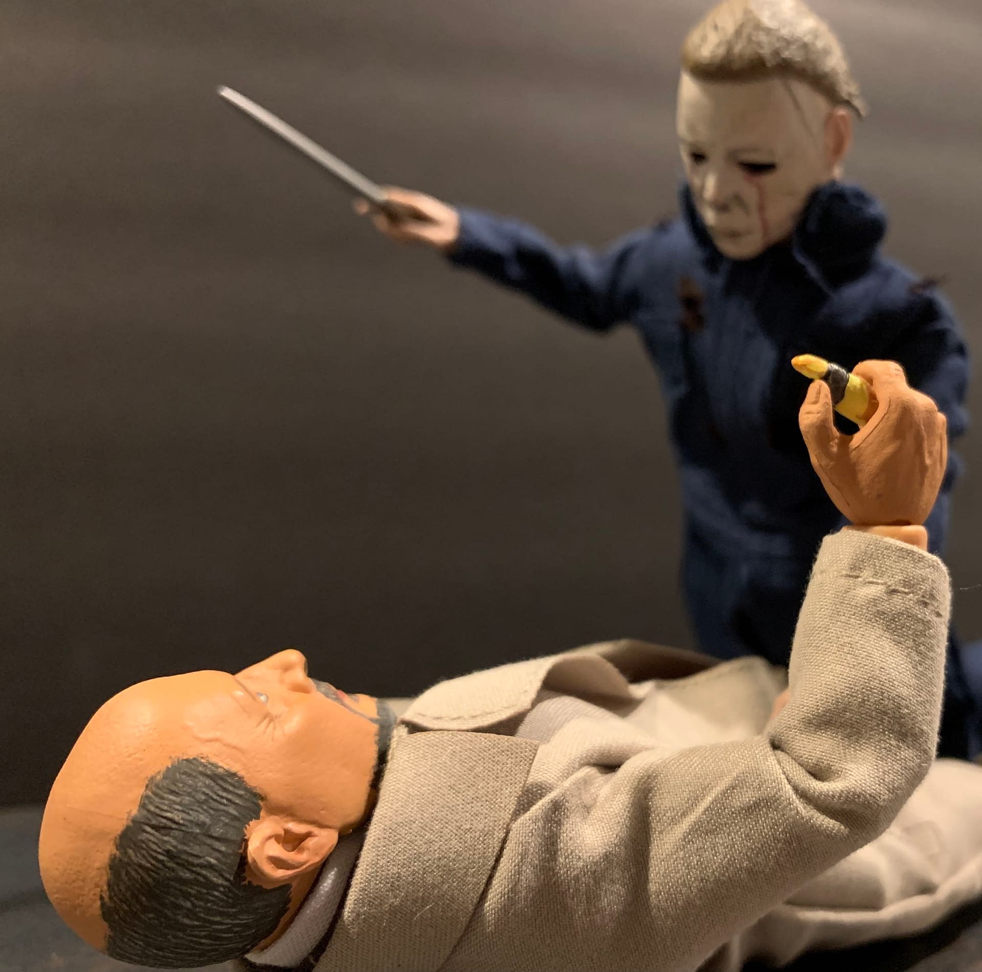 Let's Take A Look At NECA's New Halloween 2 Loomis/Laurie Two Pack