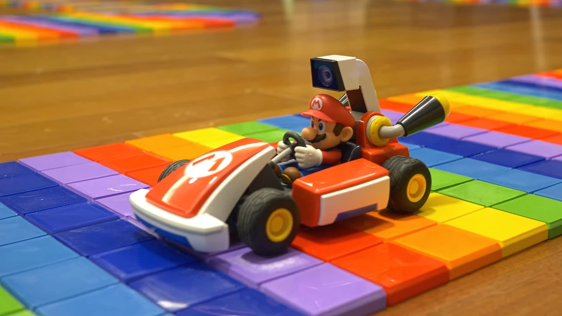 BCN3D Created A 3D Rainbow Road Track Mario Kart Live