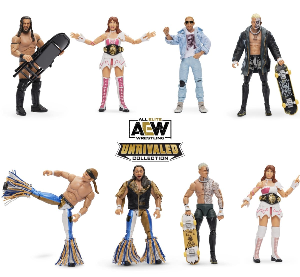 Details about   AEW Unrivaled Series 3 Complete Set Pac-Riho-Cassidy-Allin-Jackson 19-24 In Hand