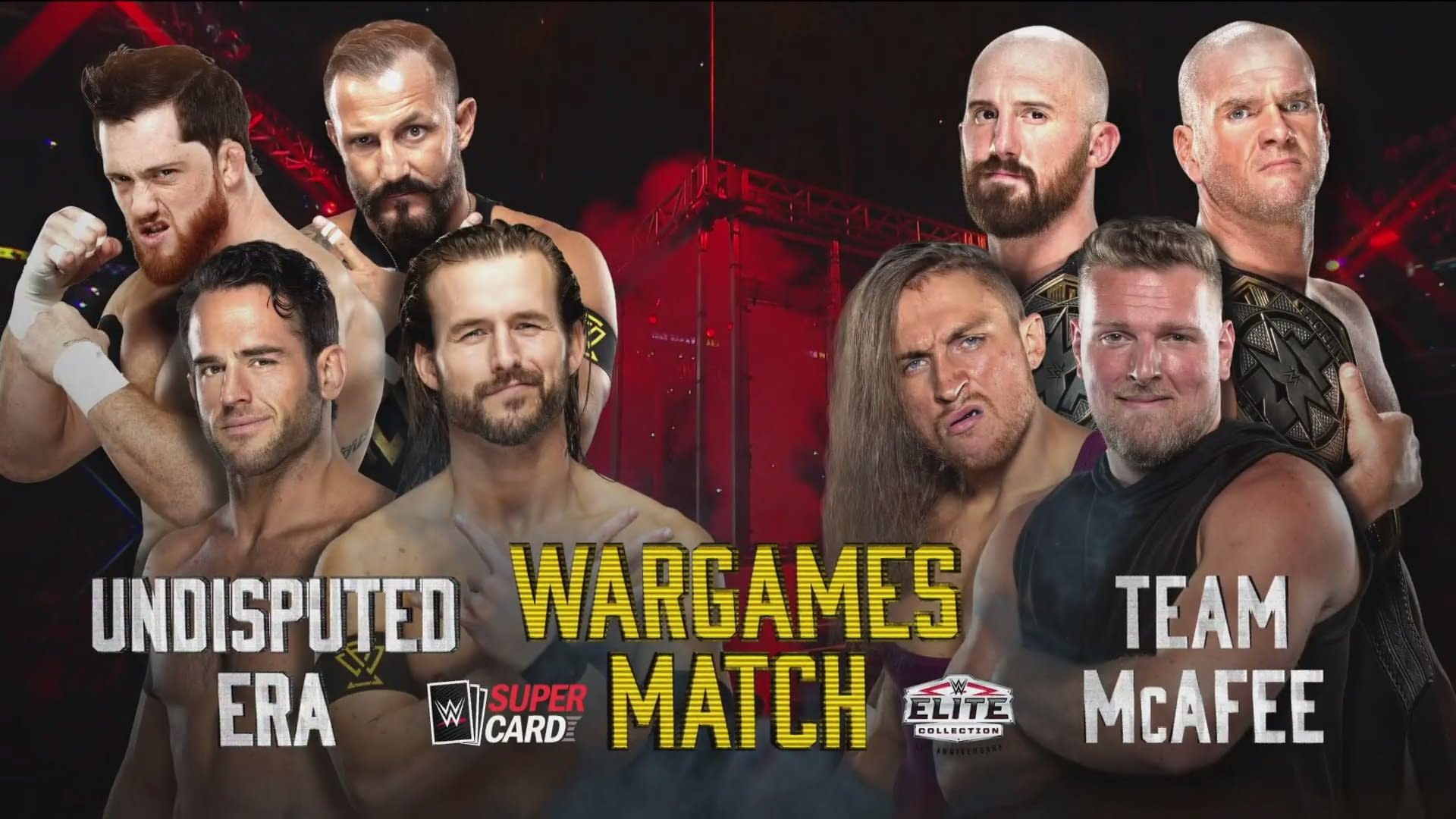 NXT Takeover Wargames Results Men's WarGames Match