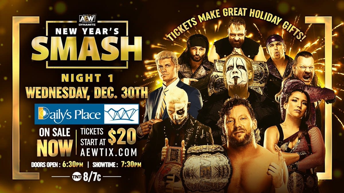 Here's the Latest Plans for AEW Dynamite's New Years Smash