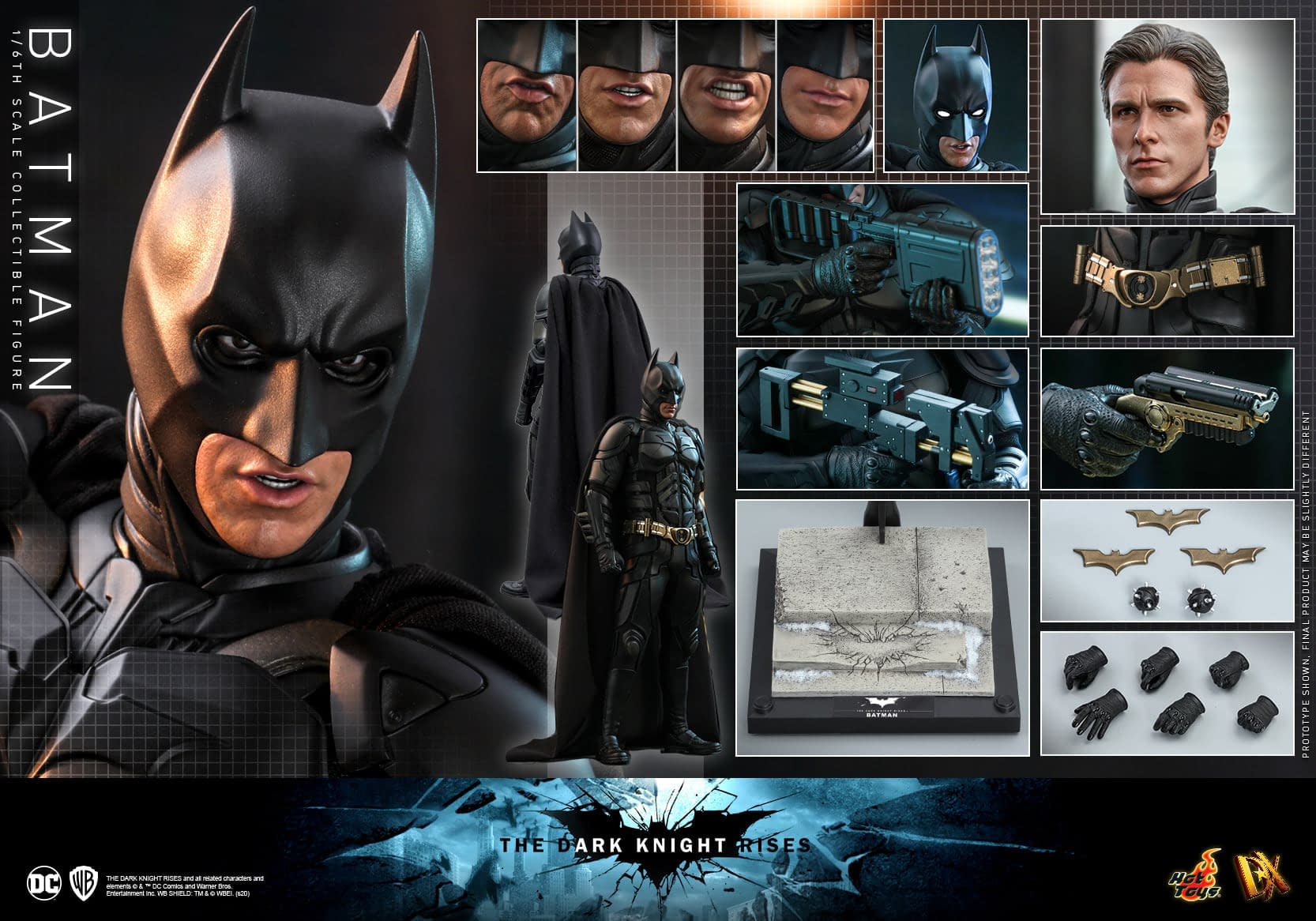 Batman The Dark Knight TDK Bruce Wayne SHF Action Figure Toy Collectible 6'' HOT 
