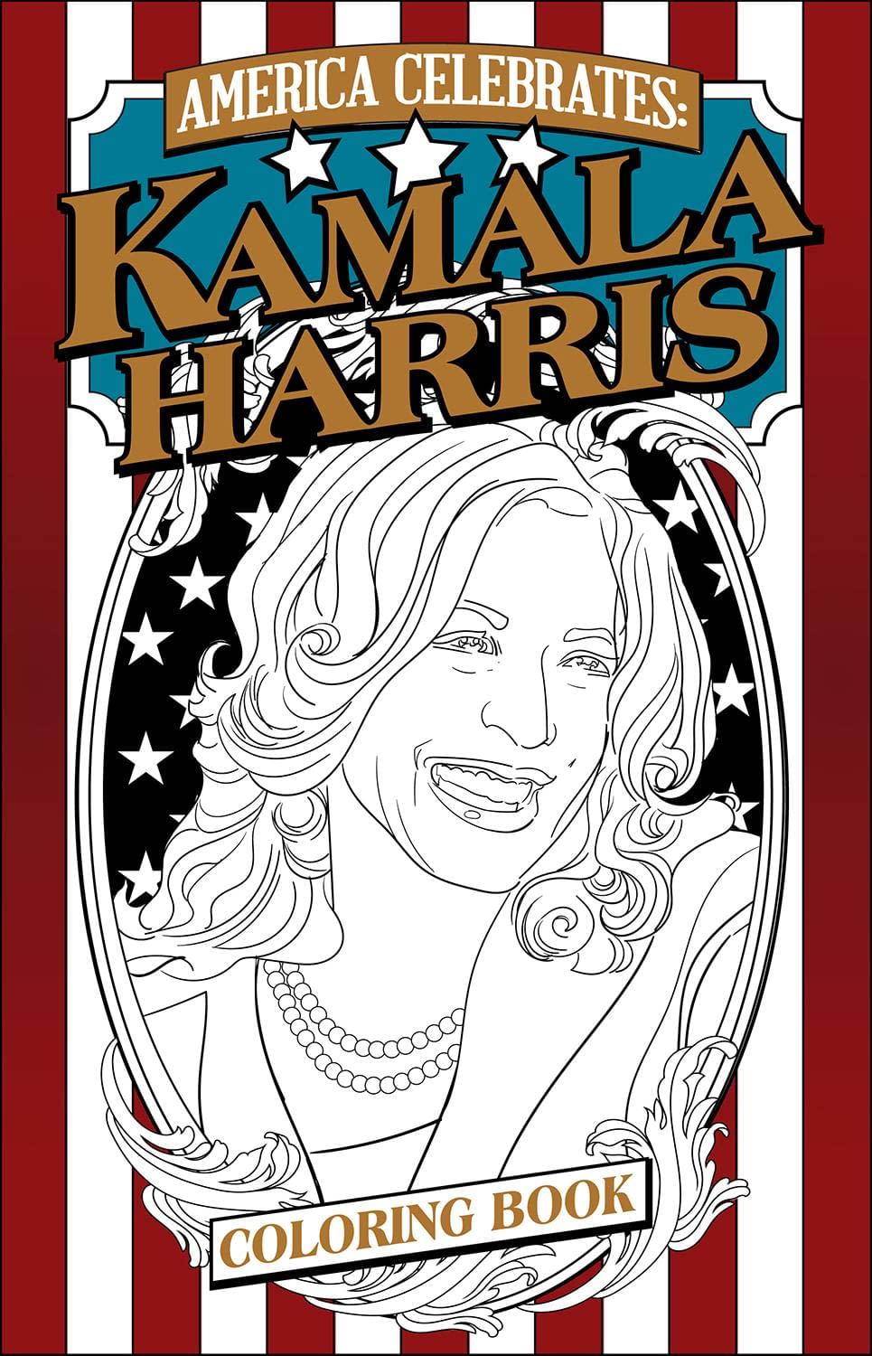 America Celebrates Kamala Harris Coloring Book From Antarctic Press Coloring can be a great way to relax. america celebrates kamala harris