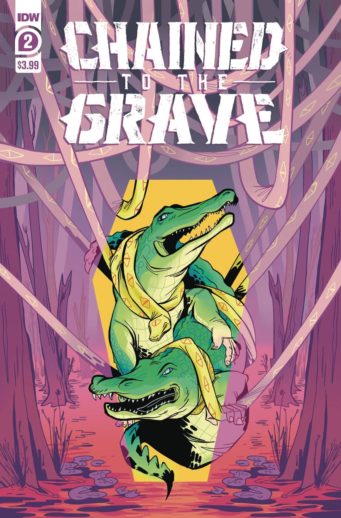 IDW Full Solicitations For March 2021 With Godzilla, Disney & GI Joe CHAINED TO THE GRAVE #2 (OF 5) CVR A SHERRON (RES)