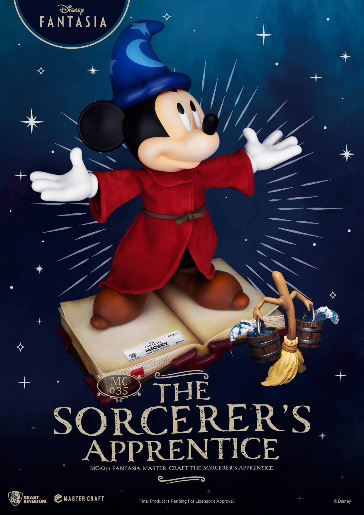 Mickey Mouse Is the Sorcerers Apprentice With Beast Kingdom