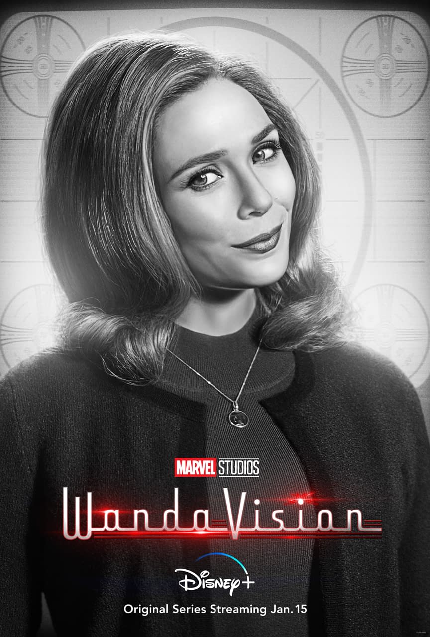 Wandavision Poster Wanda S Got Doubtful Sitcom Mom Stare Down