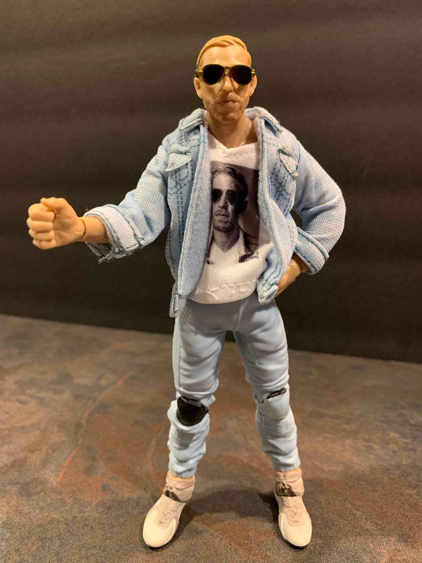 orange cassidy aew figure