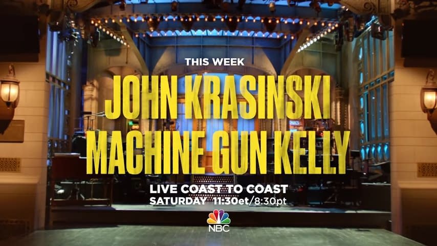 Saturday Night Live: John Krasinski, Machine Gun Kelly ...