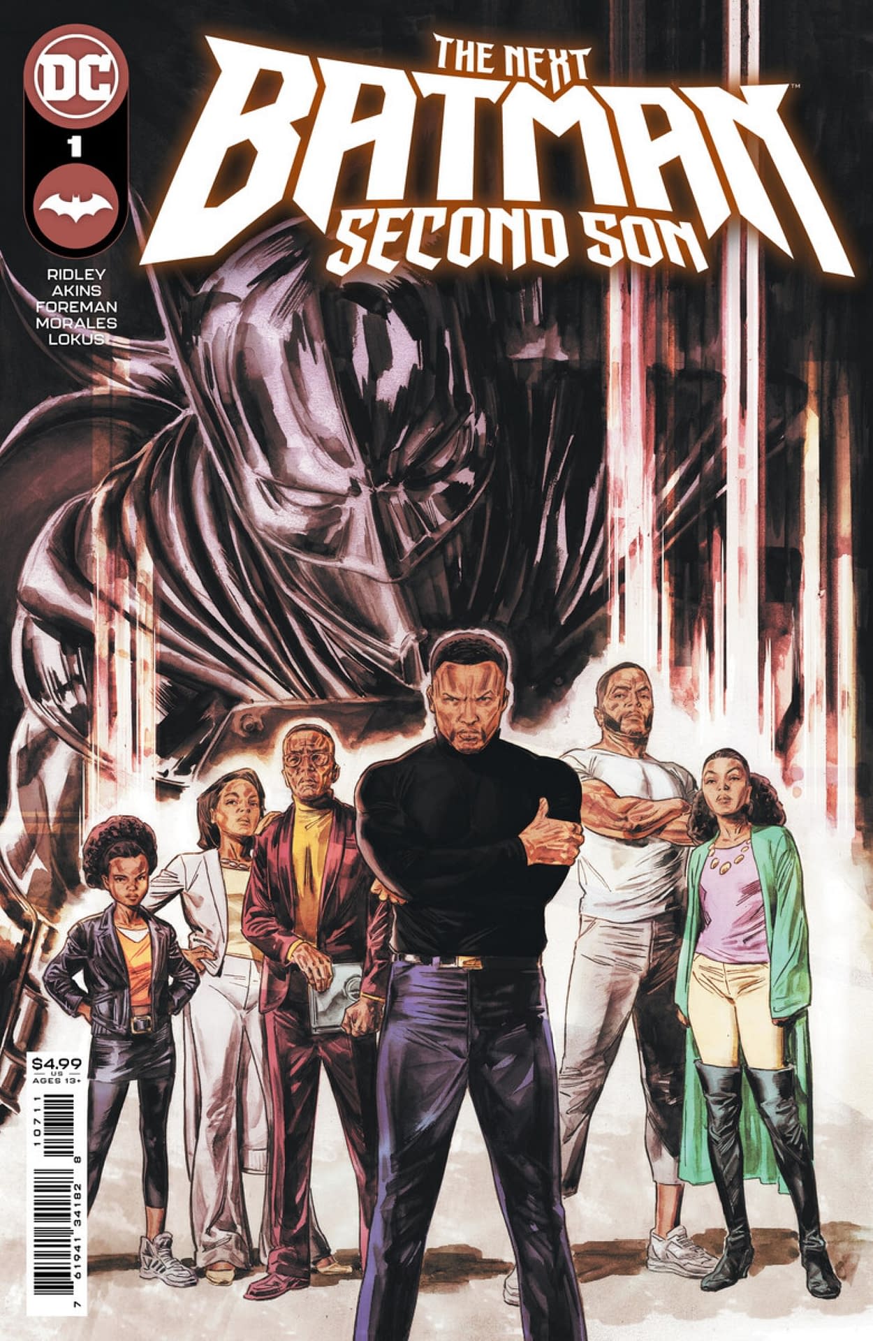 MELNIKOV MAIN COVER VARIANT ROBIN #1 2021 Comic Book ~ DC Comics