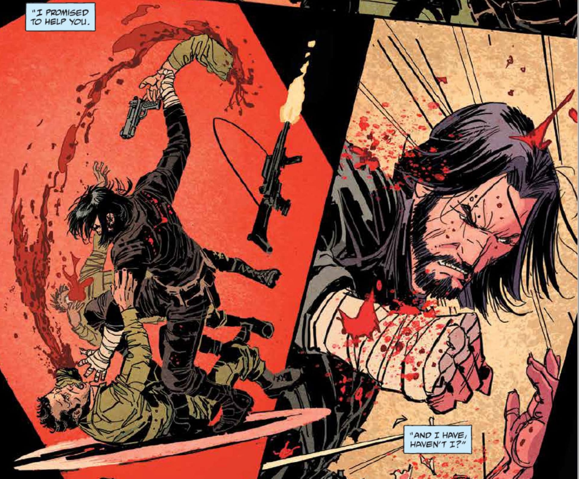 The Bleeding Cool First Review Of Keanu Reeves Brzrkr Comic Book