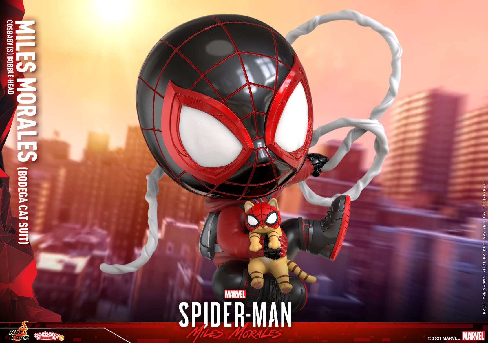 Details about   Hot Toys COSB618 COSBABY Marvel Spider-Man VELOCITY Suit Bobble-Head Doll Gifts 