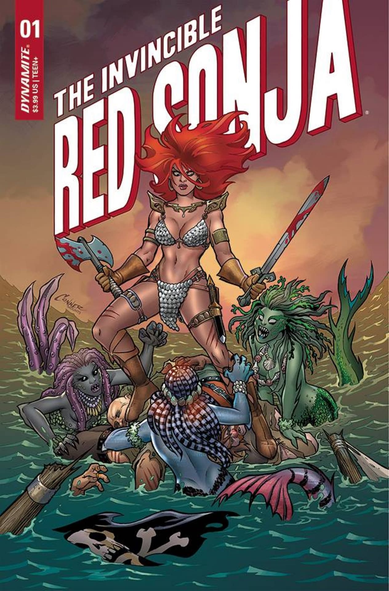 Oct 2020 RED Sonja #20 Dynamite Comics #5XS