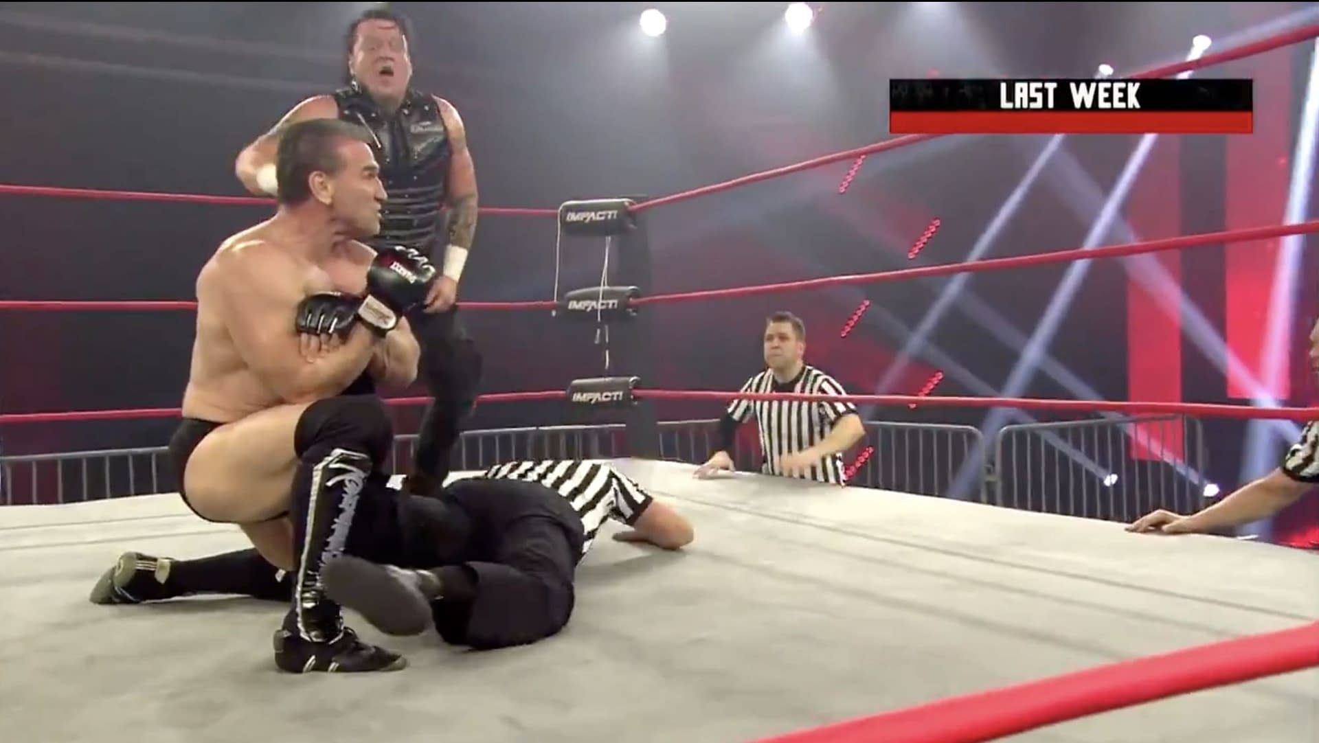 Impact Suspends Old Man Shamrock For Violent Rampage
