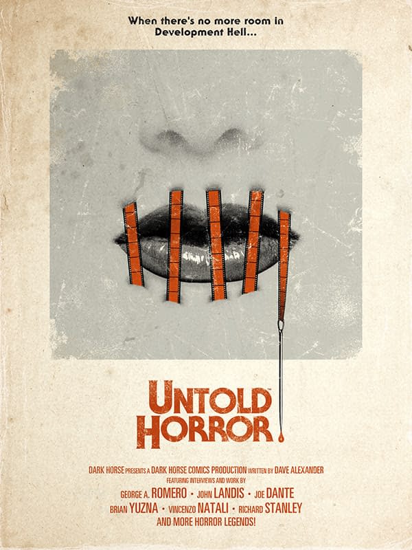 Untold Horror From Dark Horse Will Tell Us About Films That Never Were