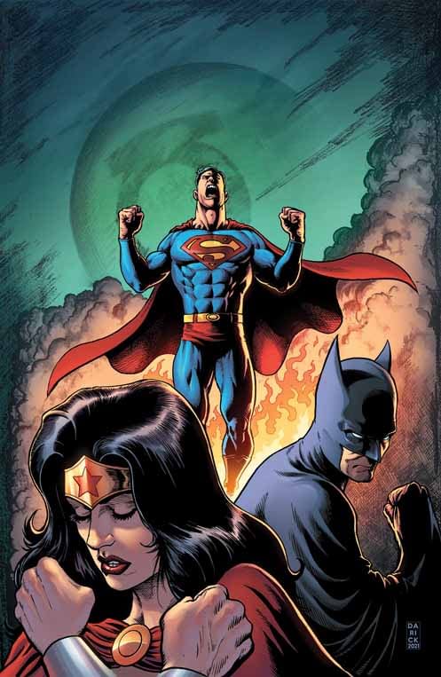 DC FANDOME VARIANT-COVER-SET SUPERMAN # 10 JUSTICE LEAGUE # 20 BATMAN # 42