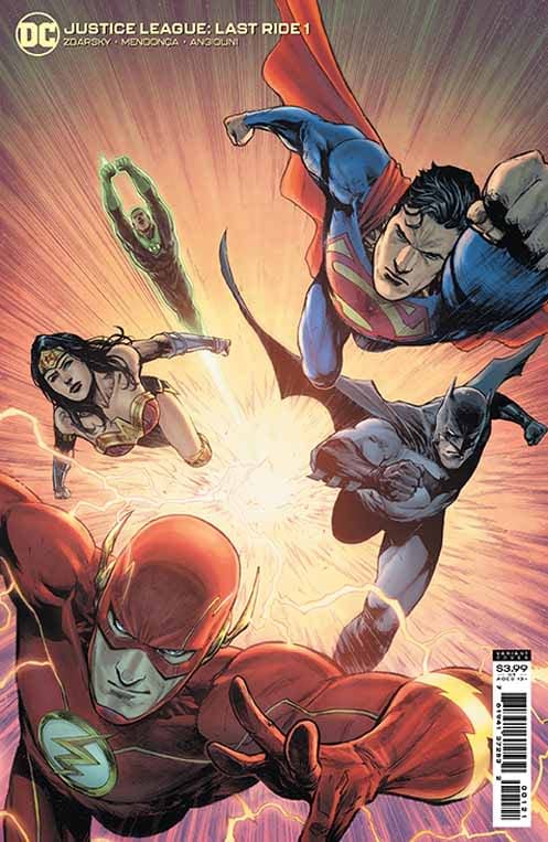 DC FANDOME VARIANT-COVER-SET SUPERMAN # 10 JUSTICE LEAGUE # 20 BATMAN # 42