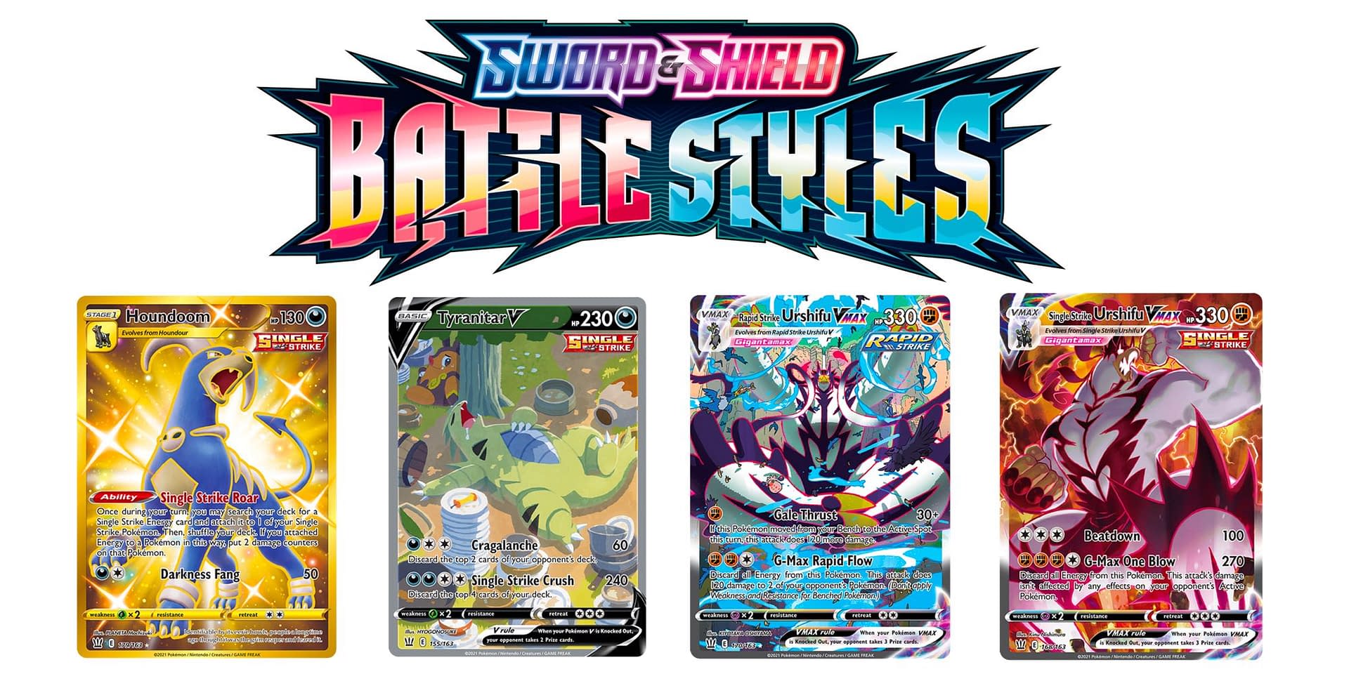 Multicolor for sale online Pokémon TCG Sword & Shield Battle Styles Card Pack