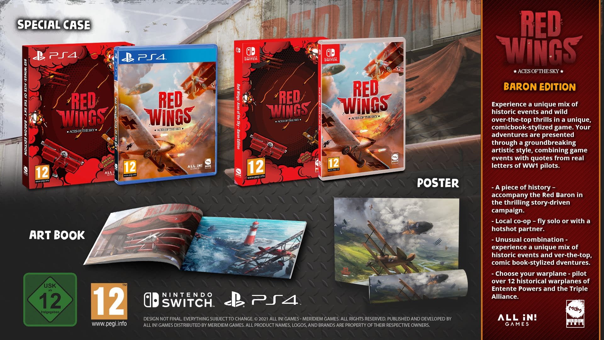 Red Wings Aces Of The Sky Will Be Getting A Special Edition