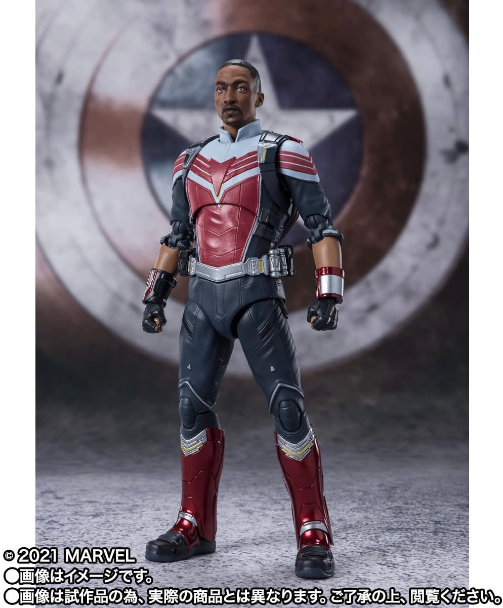 The Falcon and the Winter Soldier Sam Wilson Lands at S.H. Figuarts