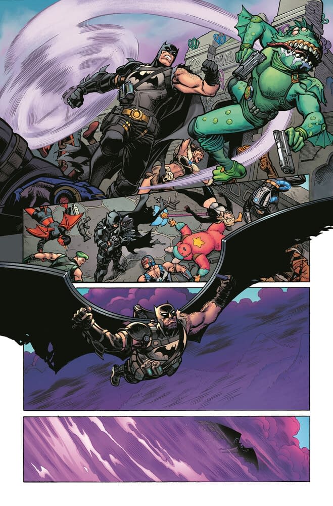 First Look at Batman vs. Snake Eyes in Batman/Fortnite: Zero Point #3