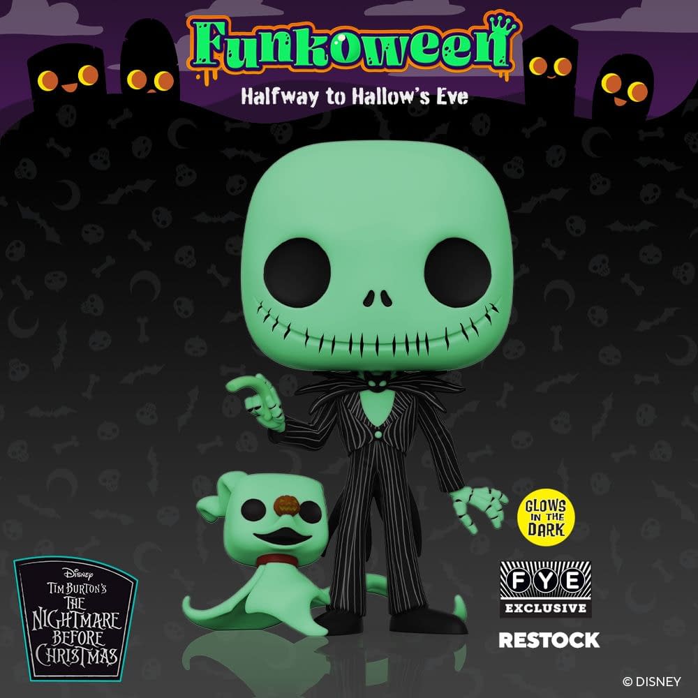 Nightmare Before Christmas Funko Train Set Clown 2022