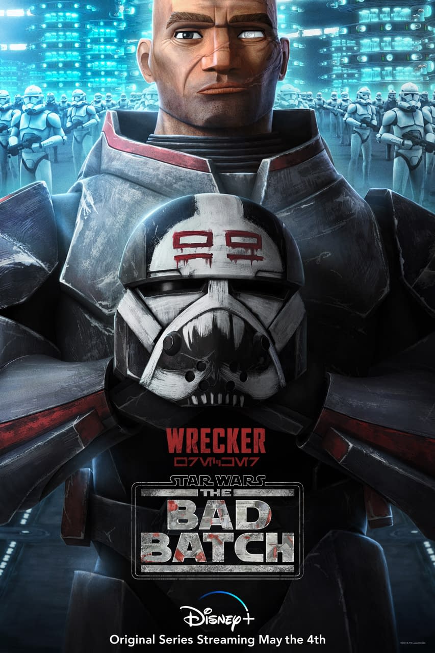 Star Wars: The Bad Batch Honors Wrecker with Key Art Poster- Or Else