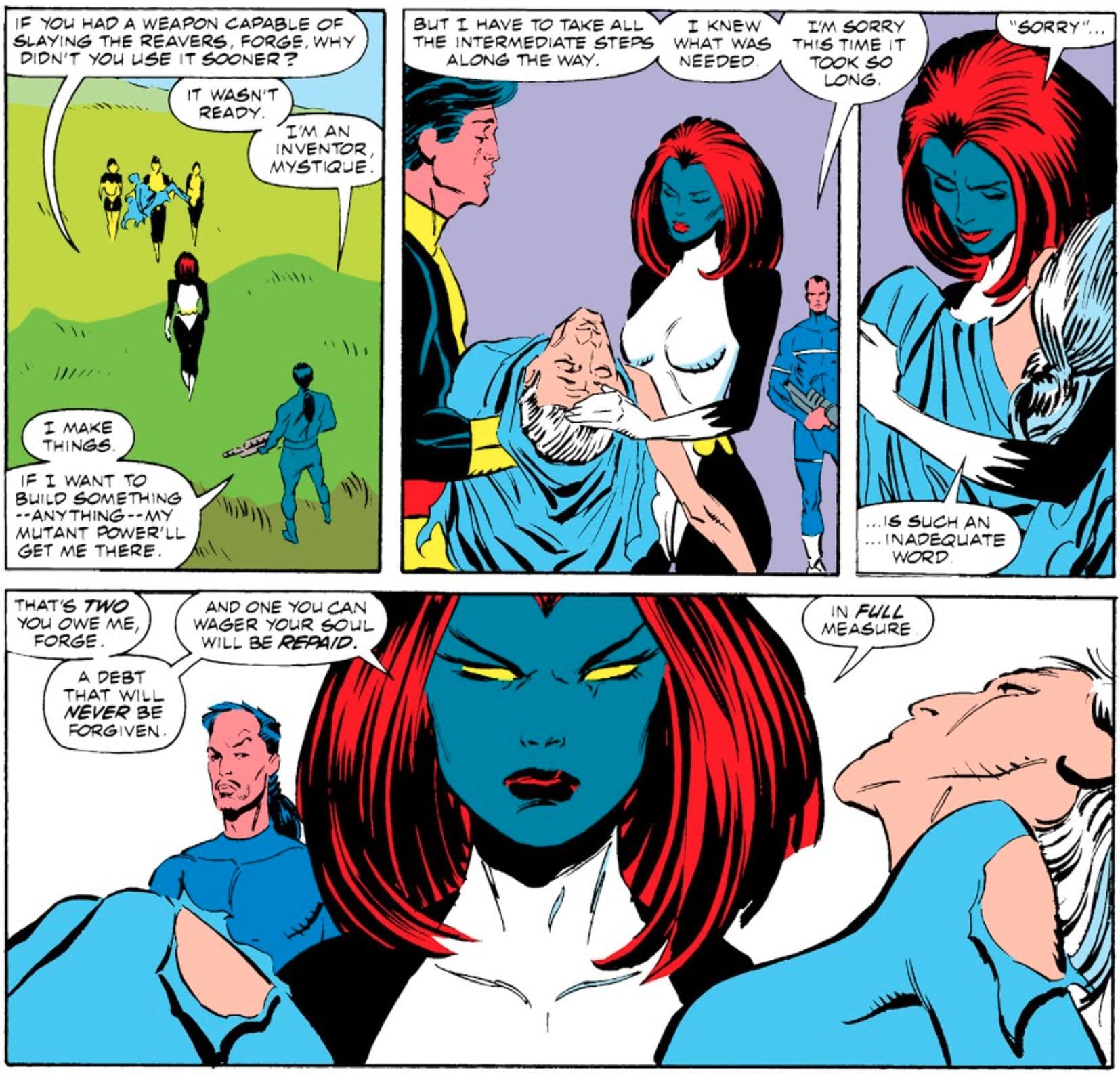 Mystique Seeks Revenge With Forge S Help In X Men Preview