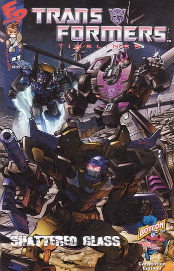 Transformers Timelines Volume 2 #3 Botcon Cover