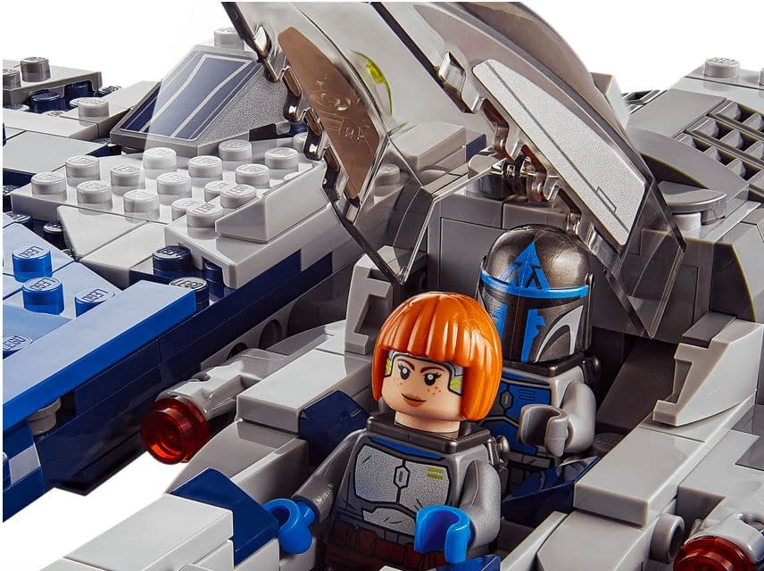 Star Wars Mandalorian Starfighter Takes To The Skies With Lego