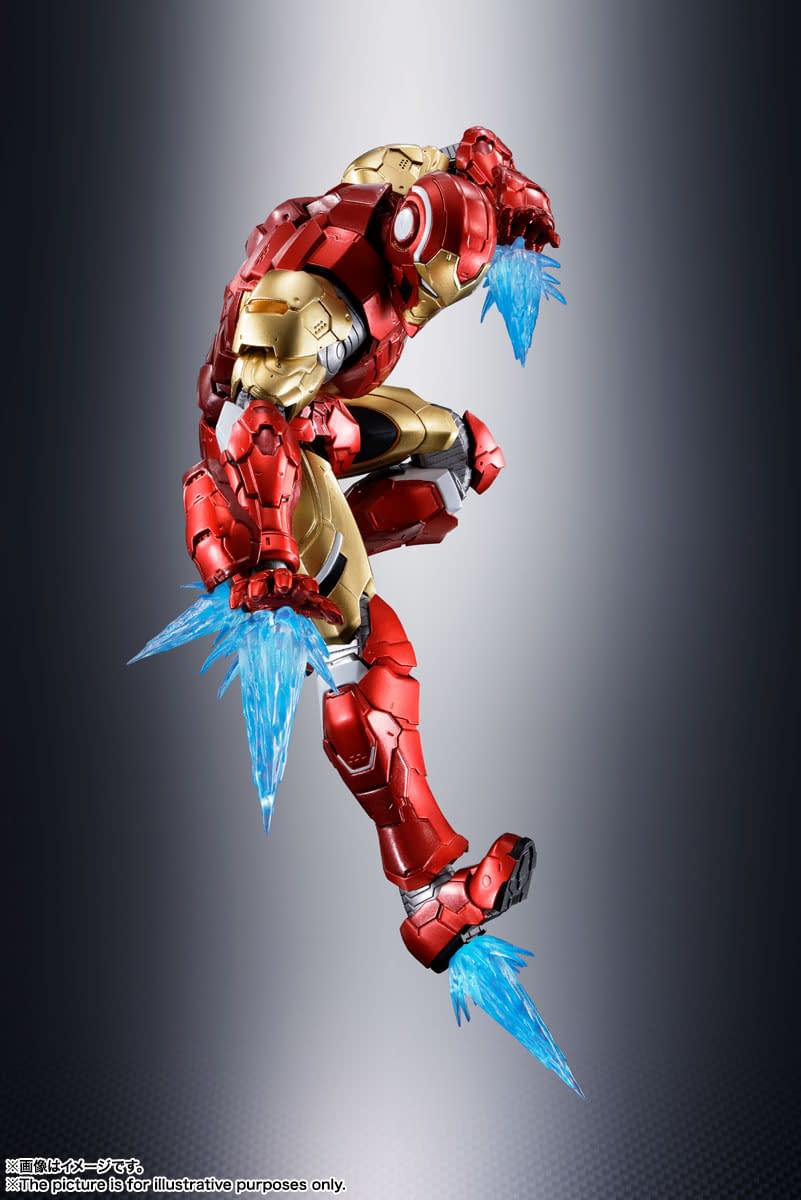 It's An Iron Man World With Tech On Avengers From S.H. Figuarts