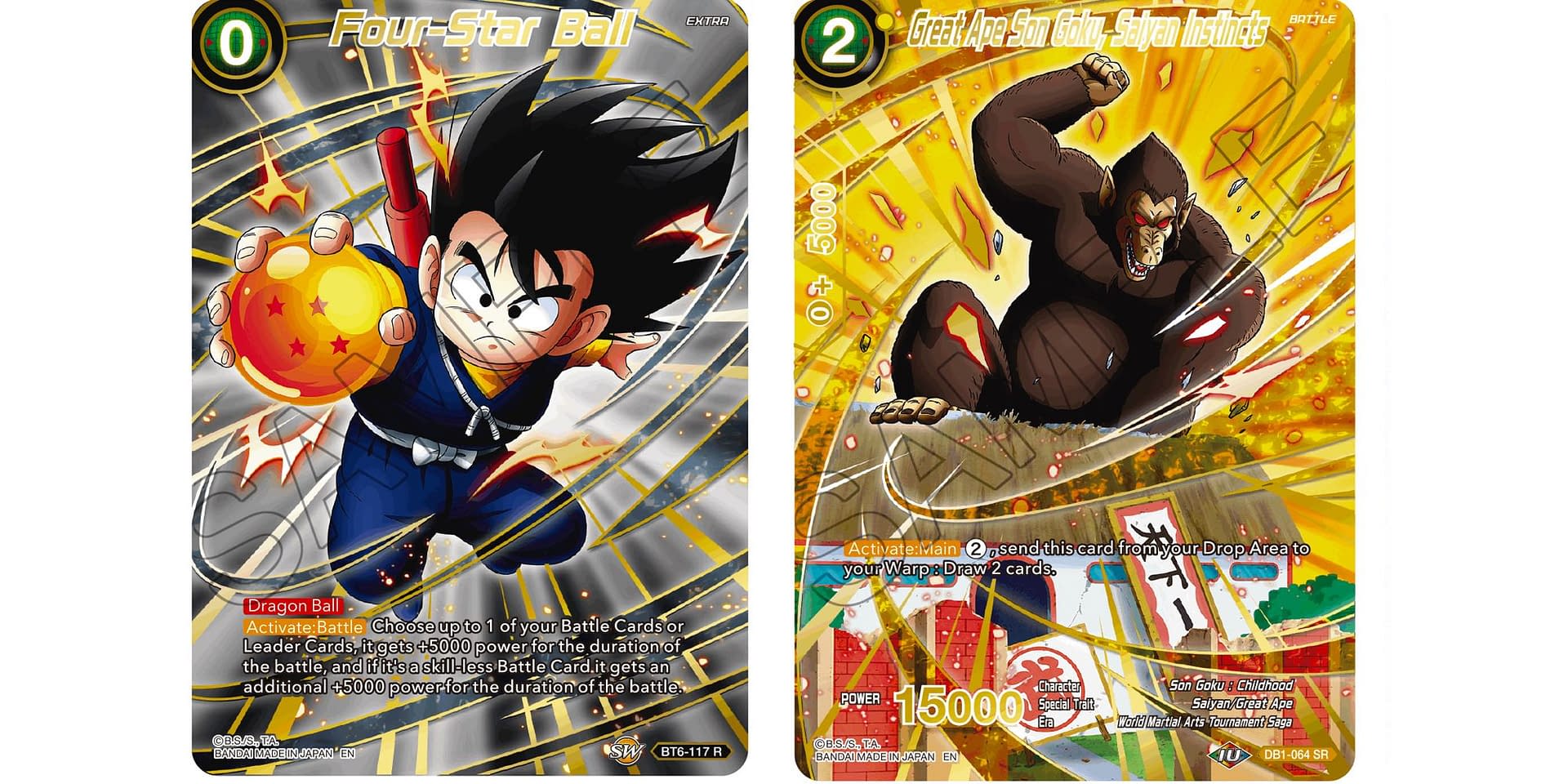 Dragon Ball Super 21 Anniversary Reprint Reveal Four Star Ball