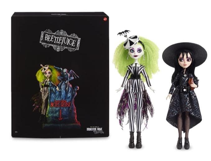 Mattel Creations Unveils Exclusive Beetlejuice Monster High Dolls