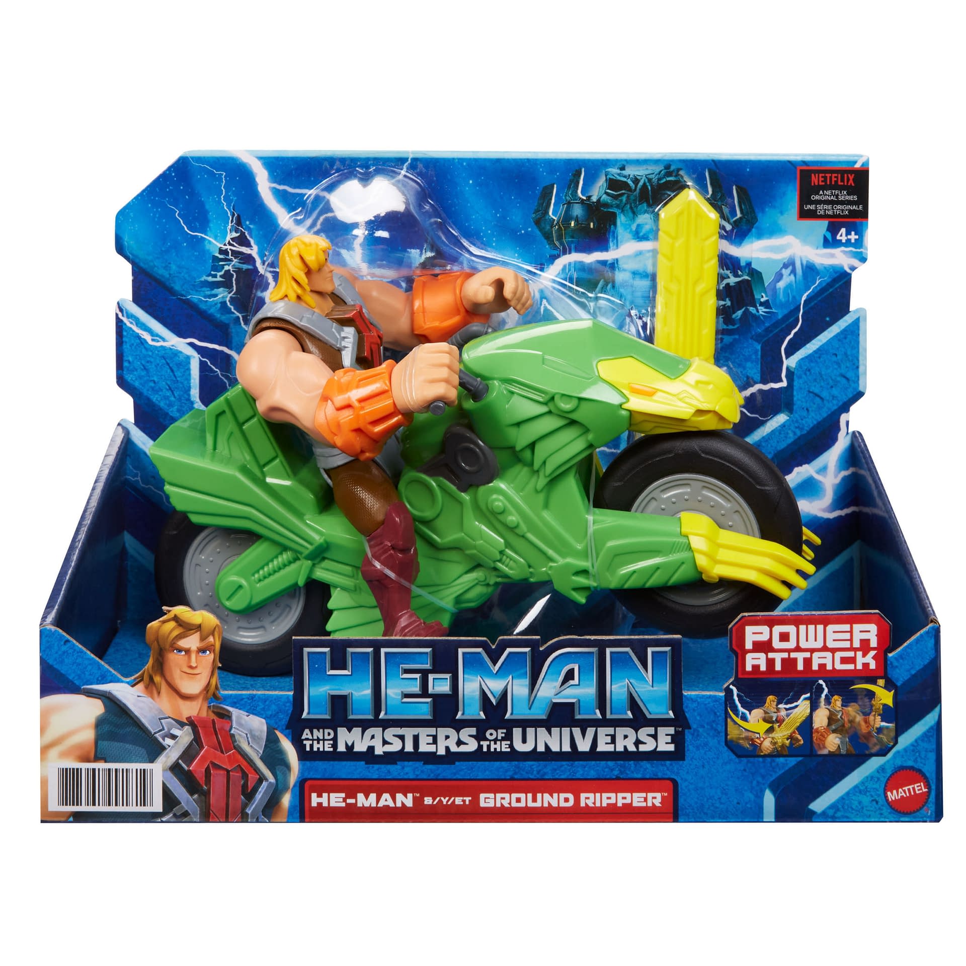 HE-MAN AND THE MASTERS OF THE UNIVERSE POWER ATTACK 3 man-at-arms 