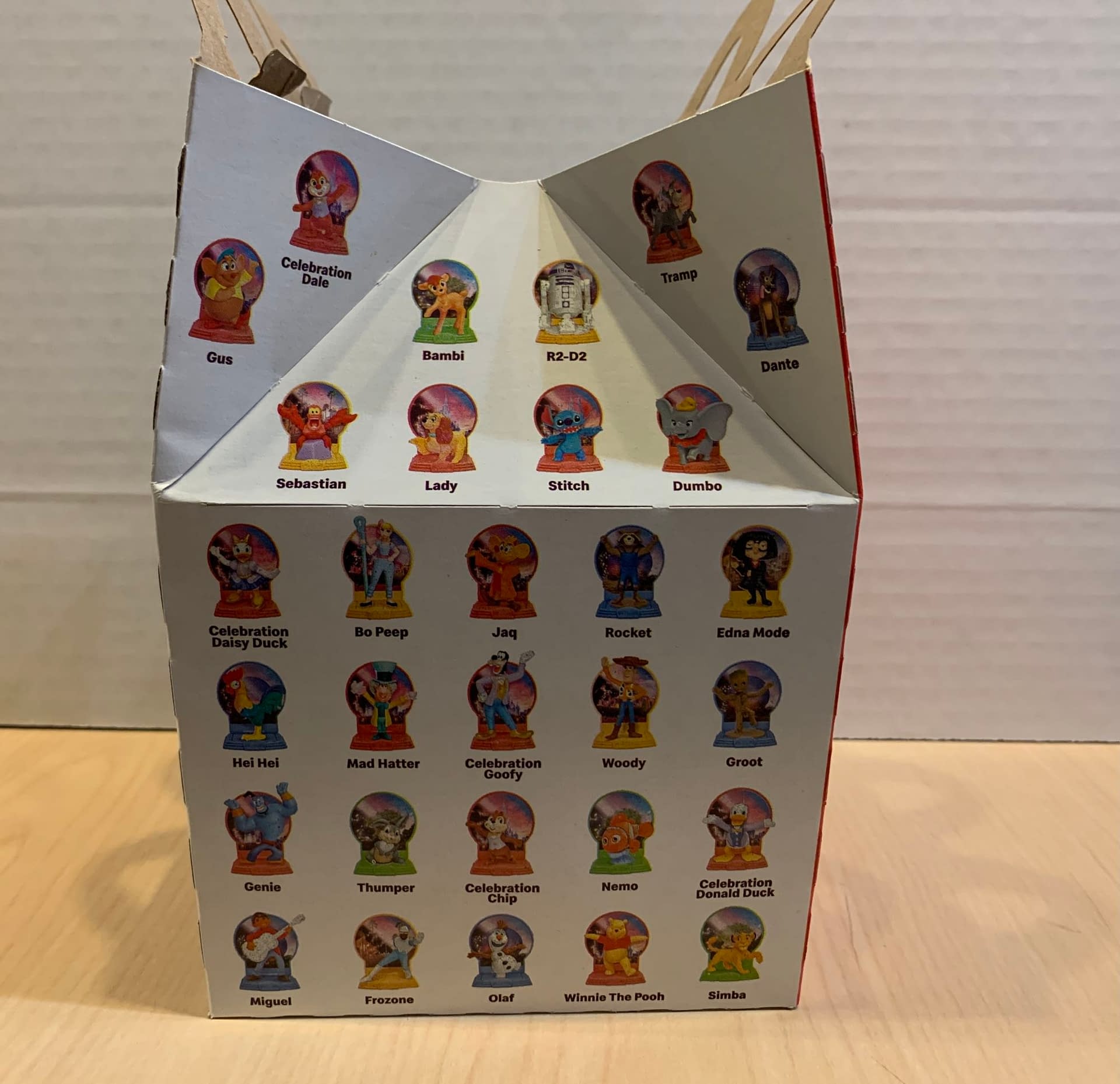 Disney Parks 50th Anniversary McDonald's Happy Meal Toys Are Here