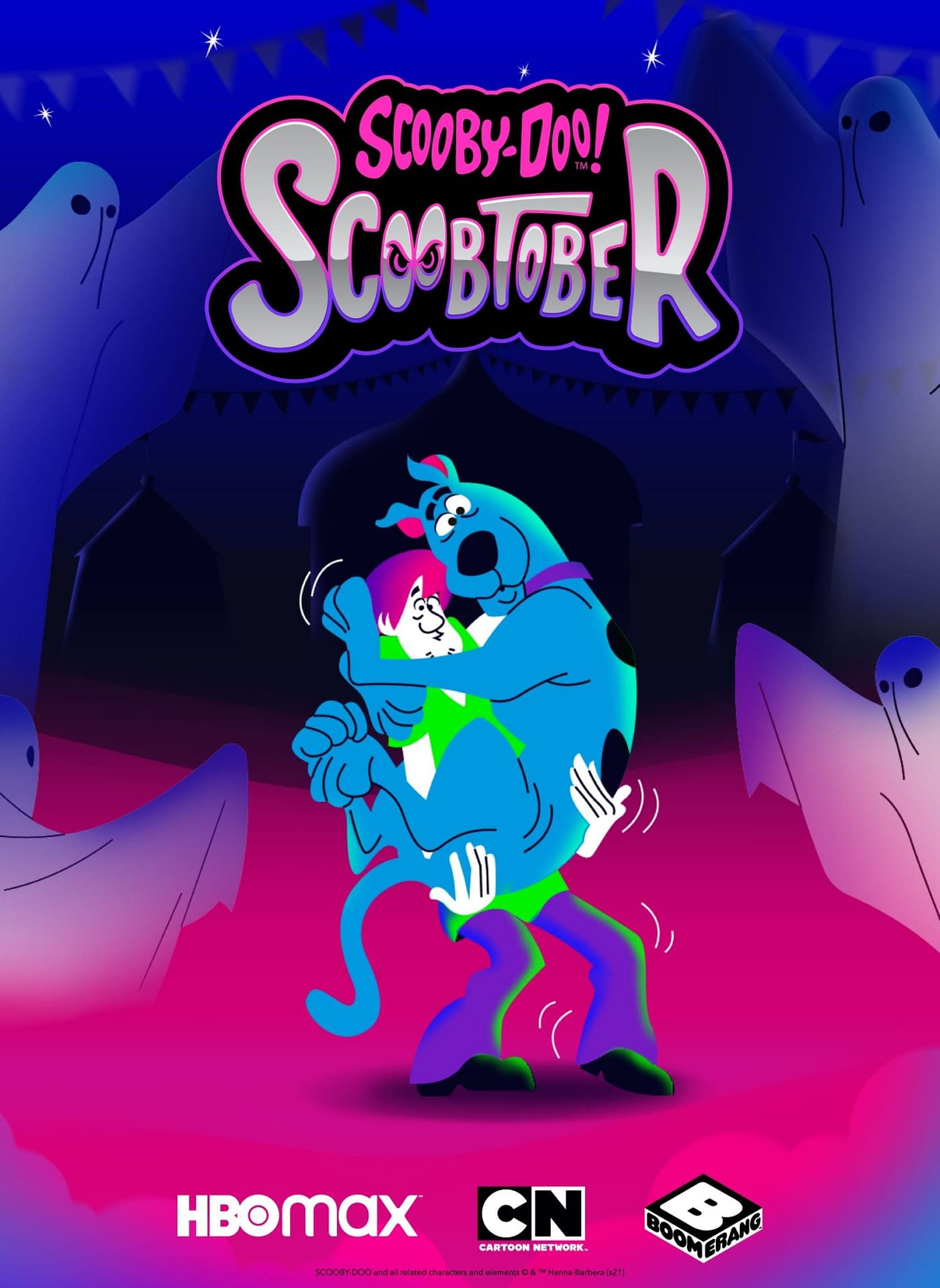 Scoobtober: HBO Max, Cartoon Scooby-Doo Halloween Line-Up