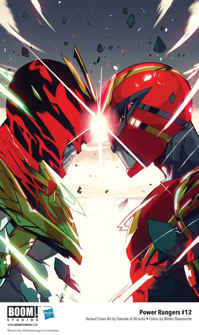 Preview of Power Rangers #12, in stores on October 13th from explosive publisher BOOM! Studios