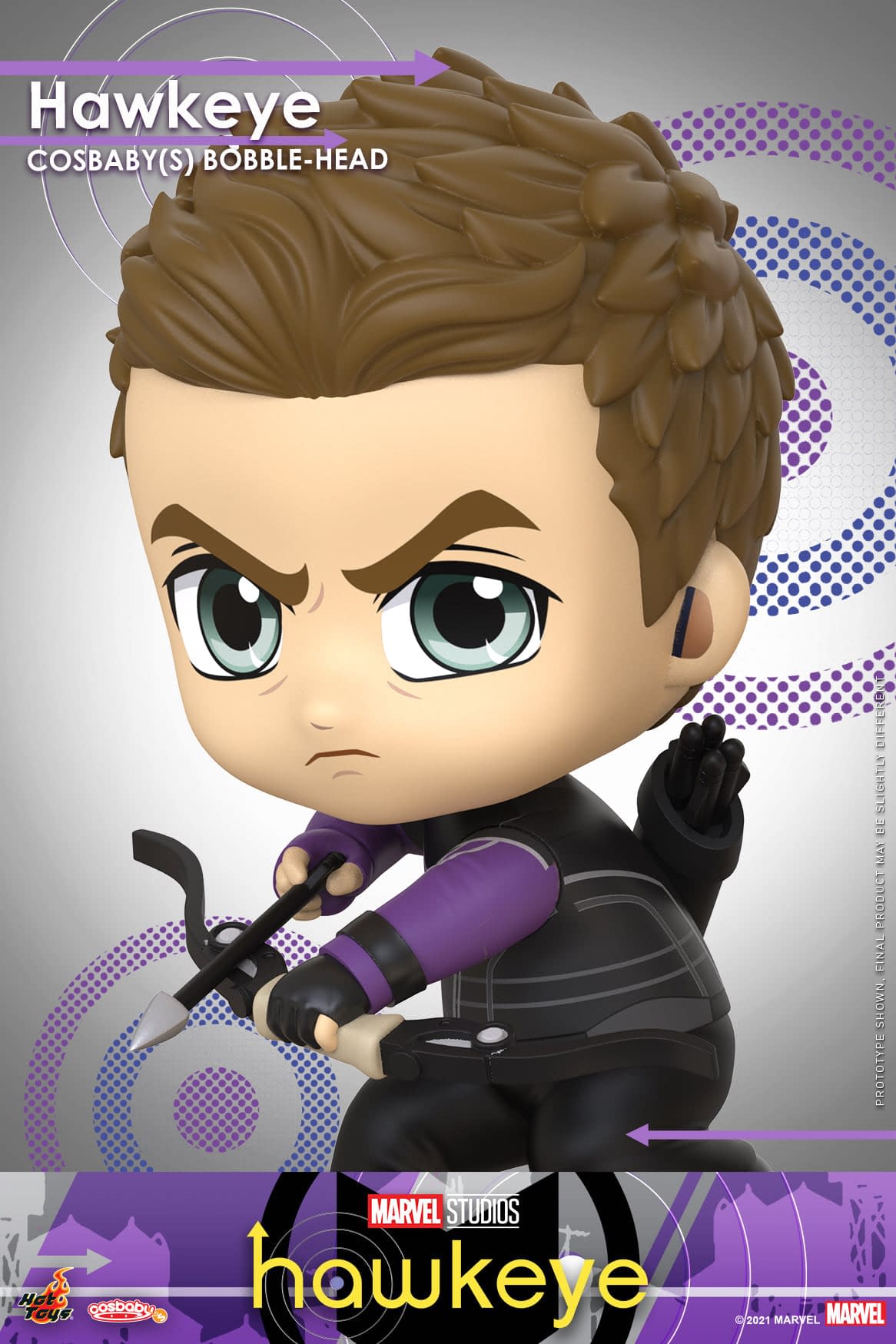 Marvel Hot Toys Avengers END GAME Hawkeye Cosbaby 