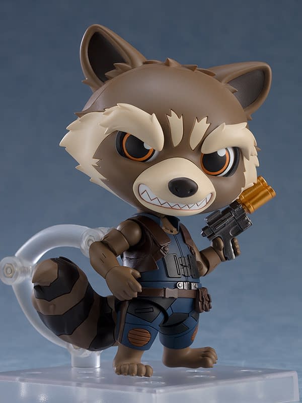 Rocket Raccoon Brings the Wise Cracks to Good Smile Company