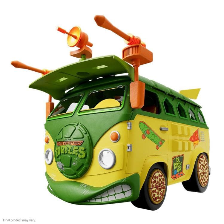 TMNT Ultimates Party Wagon Up For Order Form Super7