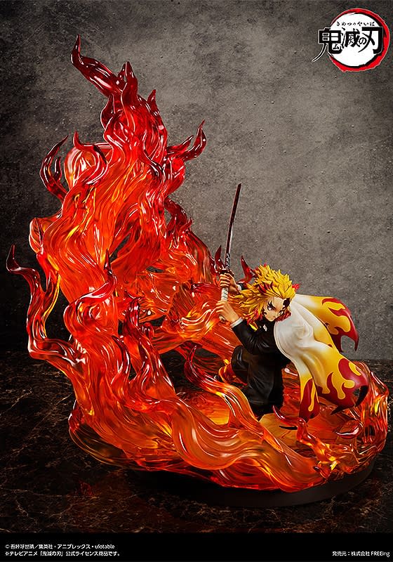 Freeing Reveals Demon Slayer Kyojuro Rengoku: Complete Edition Statue
