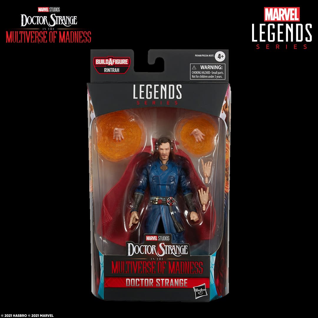 Hasbro Debuts Doctor Strange Multiverse Of Madness Marvel Legends