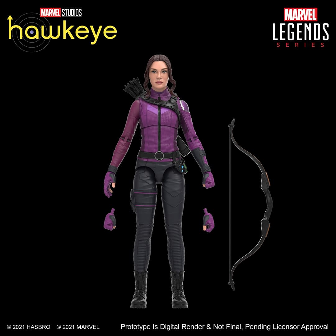 Marvel Legends Hawkeye Clint & Kate Figures Revealed For 2022