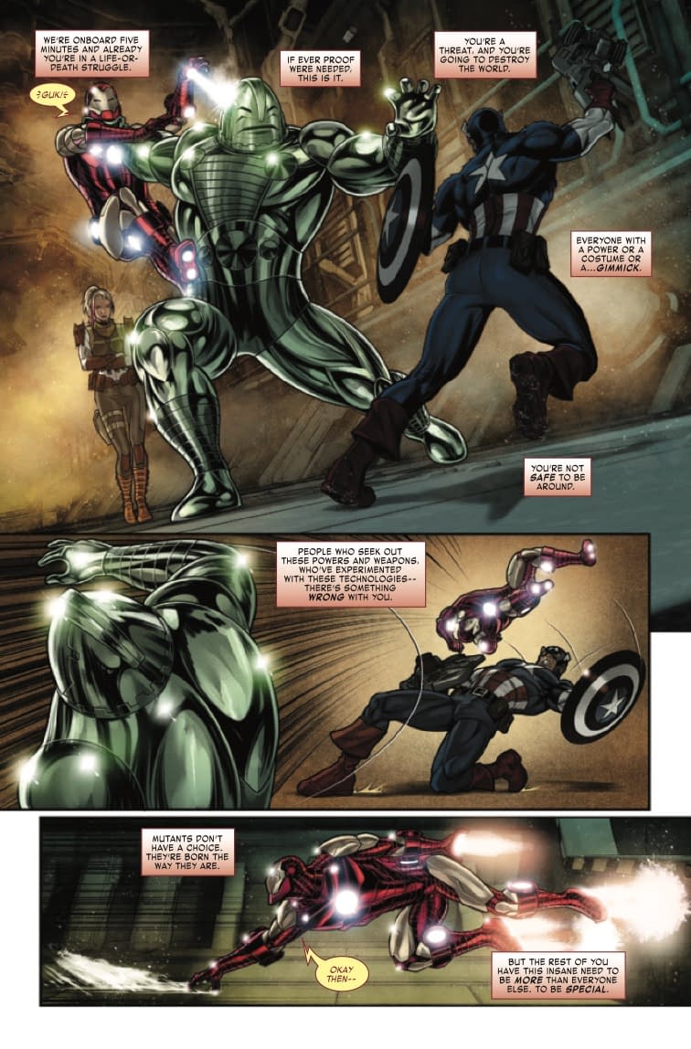 Captain America/Iron Man 20 Preview The Problem with Superheroes